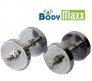 BODY MAXX 10 kg Steel Plates with Steel Dumbell rods (14 inch) for Home Gym 